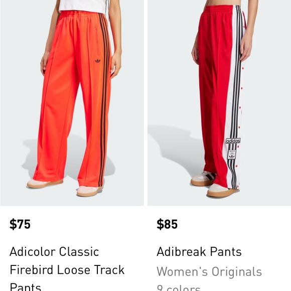 Adidas Track Pants with Zip-Up Sides - Picture 6 of 6